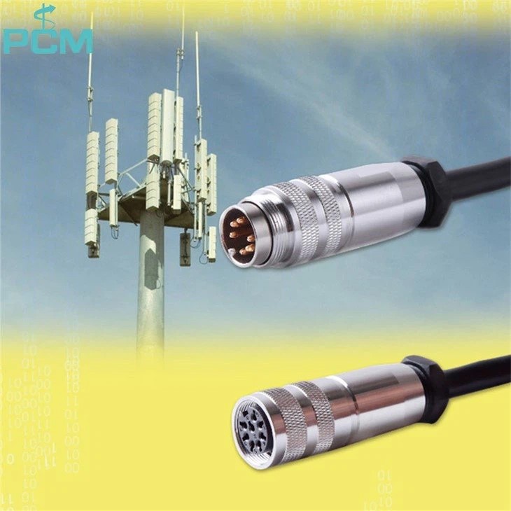 RRU To RCU RET Control AISG Connector Cable IP67 Grade RRU To RCU RET Control AISG Connector Cable IP67 Grade