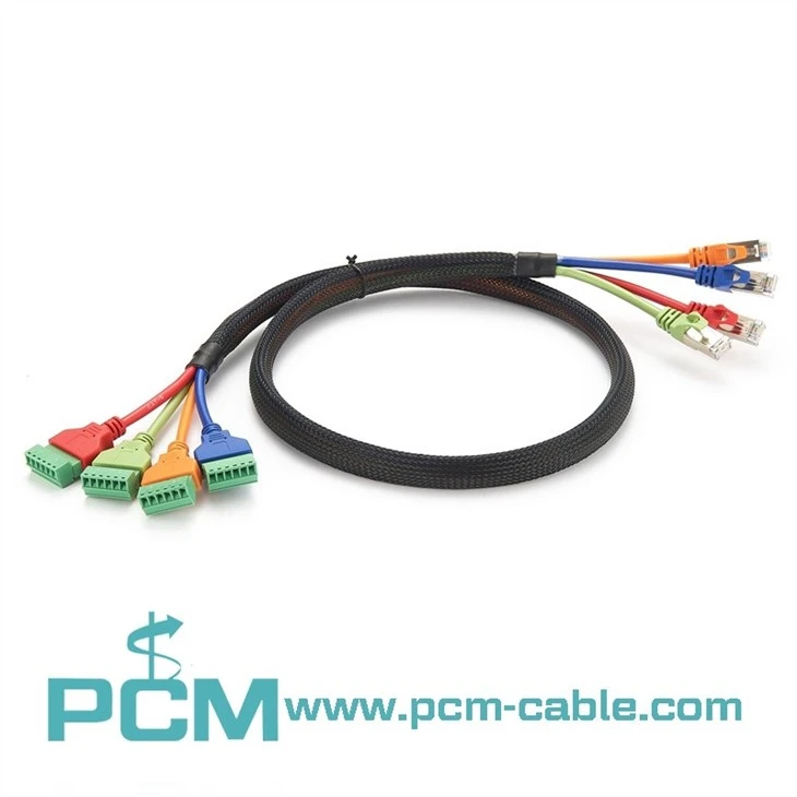 Ethernet RJ45 To Solderless Terminal Block Cable