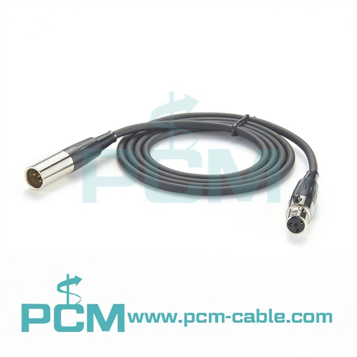 Mini XLR 4Pin Erkek - Dişi Kablo Yardımcı I/O kablosu