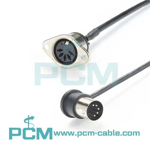 5 Pinli MIDI Panel Montaj Kablosu