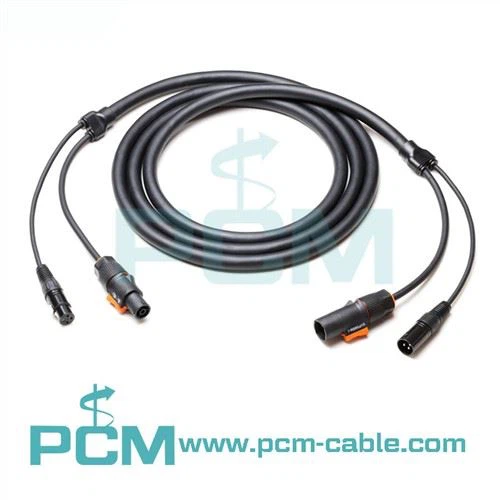 IP Powercon XLR Kombi Kablosu
