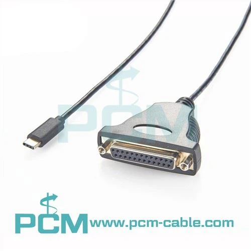 USB-C'den DB25'e Paralel Adaptör