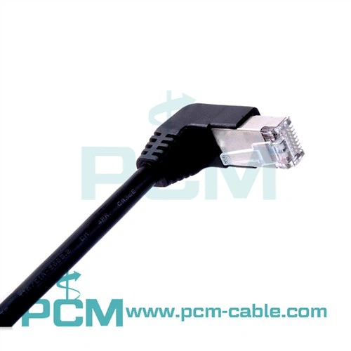 RJ45 Kalıplı Cat6 Patch Kablo Sağ Açı
