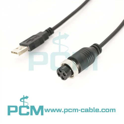 USB - Havacılık GX12 GX16 DC Kablosu