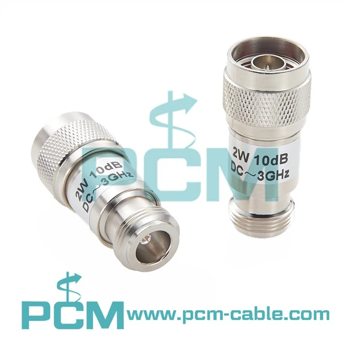 10 dB - Type N Fixed Coaxial Attenuator