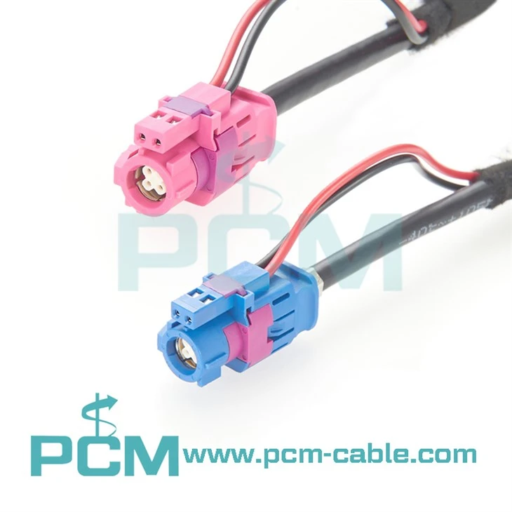 Otomatik Kablo Demeti LVDS Kablosu 4+2Pim HSD Kablo Düzeneği Kod C'den Kod H'ye