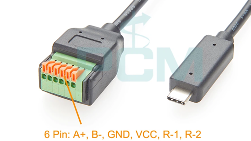 USB To RS485 Serial Port Converter Adapter Cable With 6Pin Terminal USB To RS485 Serial Port Converter Adapter Cable With 6Pin Terminal