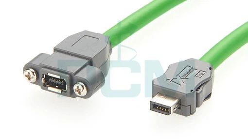 IX B Key In-line Jack Panel Mount Cable Assembly IX B Key In-line Jack Panel Mount Cable Assembly