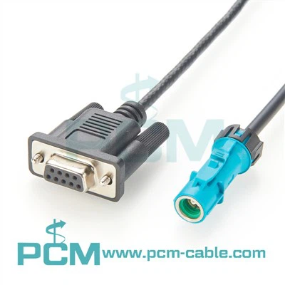 Broadr-Reps Ethernet arayüzleri için su geçirmez HSD-D-Sub9 kablo düzeneği